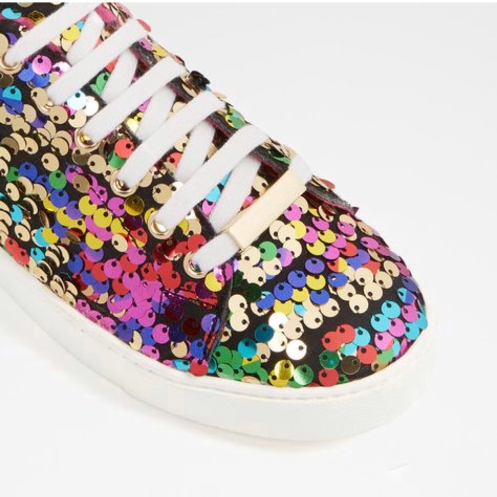 Aldo Merane Multi-Colored Sequin Sneakers